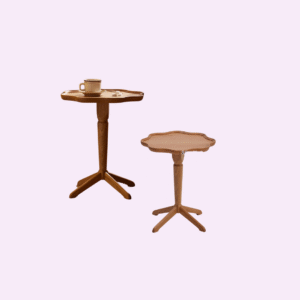 Mesita en forma de flor