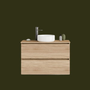 Mueble de baño elegante y funcional para espacios pequeños | Diseño compacto y moderno