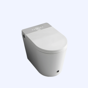 Inodoro japonés inteligente con bidet, lavado, secado y esterilización UV (salida de desagüe a suelo)