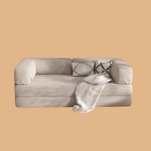Sofá cama moderno y acogedor – ideal para espacios versátiles